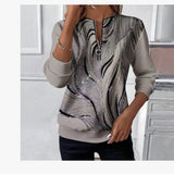 2025 New Women's Cotton And Cotton Fashion Casual Large Code Irregular Long-Sleeved Set Of Wide Leg Pants Two Sets HZ1208