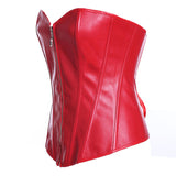 V-Neck Zipper Leather To Recover Tectorial Tectacles Punk-Style Lamings With T-Pants HZ1208