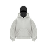 DIY Light Board Autumn Ins New Hooded Jacket Short Coat Men's Double Hat Autumn And Winter Couple Cotton HZ1208