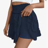 2025 Women's Mid-Rise Shorts Loose Leisure Resort Style Women's Comfortable Three Button Pants HZ1208