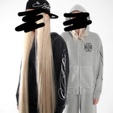 Vintage Fashion Design Print Zipper Water Wash Old Cardigan Trinkets HZ1208