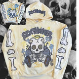 10.25 New Grip Velvet Embroidered Sweatpants Hoodie Trapstar Letter Casual Youth Set HZ1208