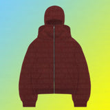 DIY Light Board Autumn Ins New Hooded Jacket Short Coat Men's Double Hat Autumn And Winter Couple Cotton HZ1208