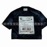 10.25 New Grip Velvet Embroidered Sweatpants Hoodie Trapstar Letter Casual Youth Set HZ1208