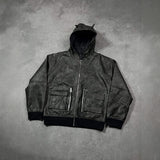 2025 New Popular Print Wide Leg Pants Fake Two Teen Hip Hops HZ1208