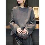 Small Fragrant Gray Wave Dot Knitted Cardigan Top Women's 2025 Autumn And Winter New Lazy Casual Sweater Coat HZ1208