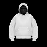 DIY Light Board Autumn Ins New Hooded Jacket Short Coat Men's Double Hat Autumn And Winter Couple Cotton HZ1208