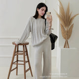 2025 Spring Summer New Solid Color T-Shirt Women Hot Pure Cotton Short-Sleeved Top Loose HZ1208