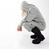 Vintage Fashion Design Print Zipper Water Wash Old Cardigan Trinkets HZ1208